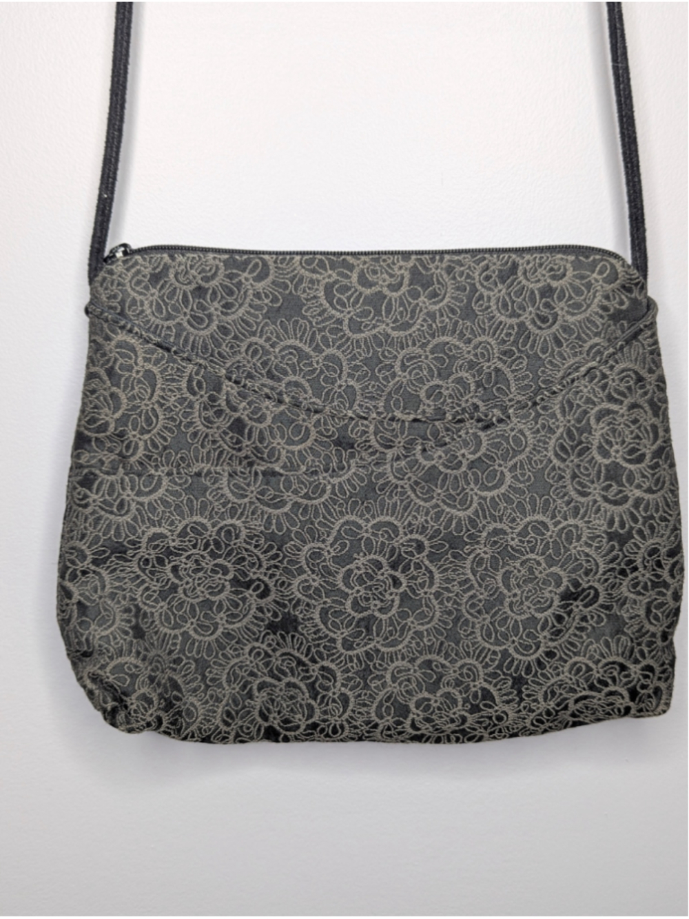 Maruca Design Jacquard Woven Floral Crossbody Bag — Handmade in Boulder CO